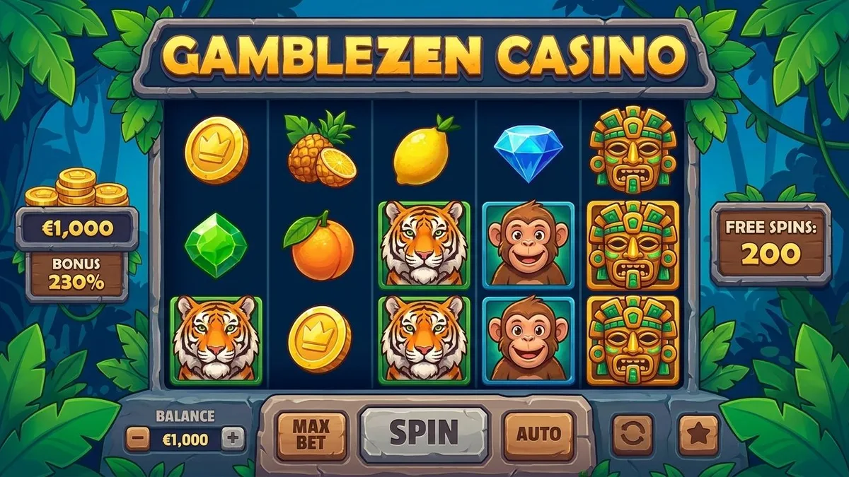Casino games at Gamblezen